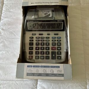Canon Black and Gray Printing Calculator